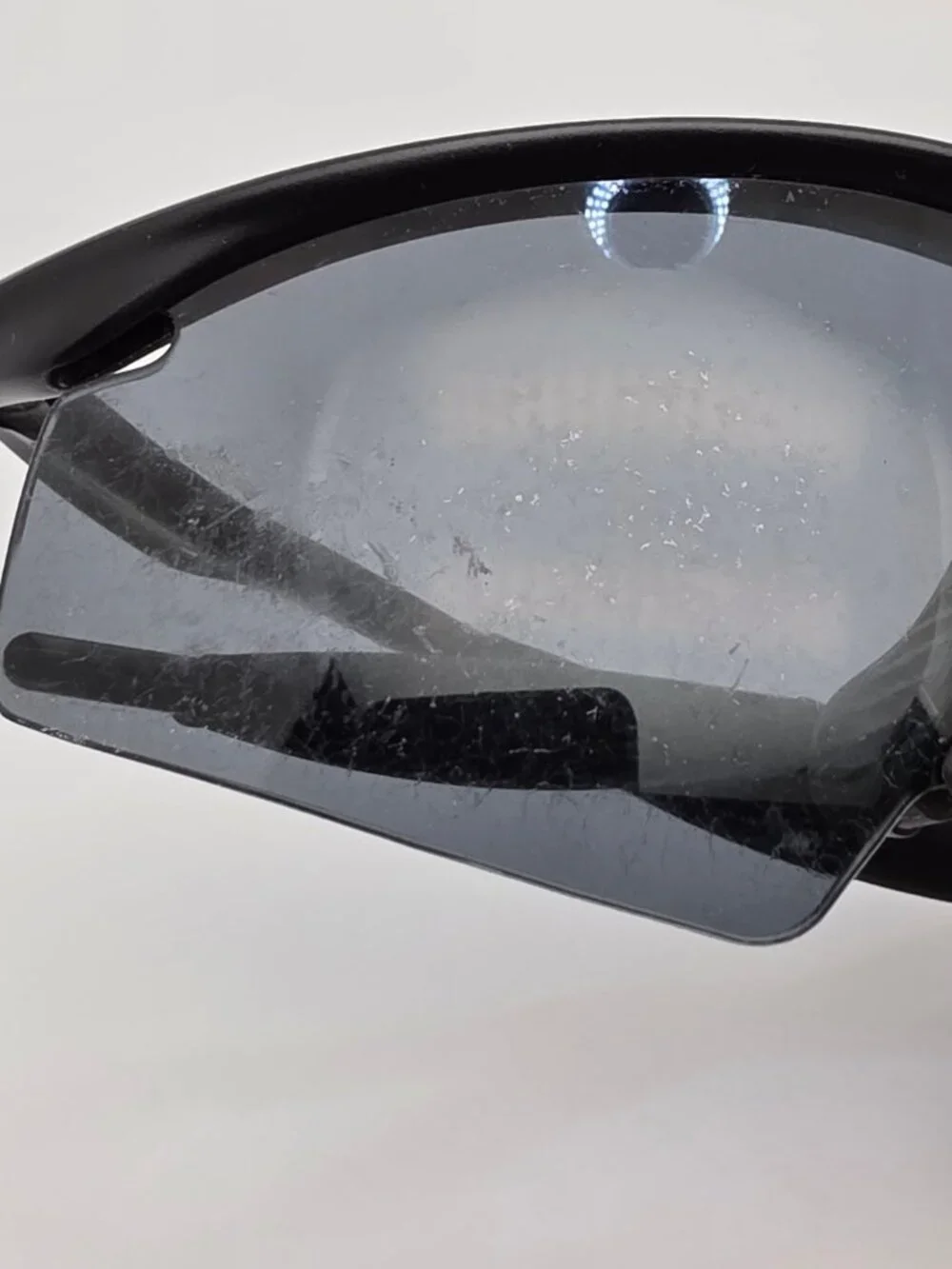 Oakley 11-162 SI Industrial M Frame Black Polarized Z87 Grey Strike Sunglasses